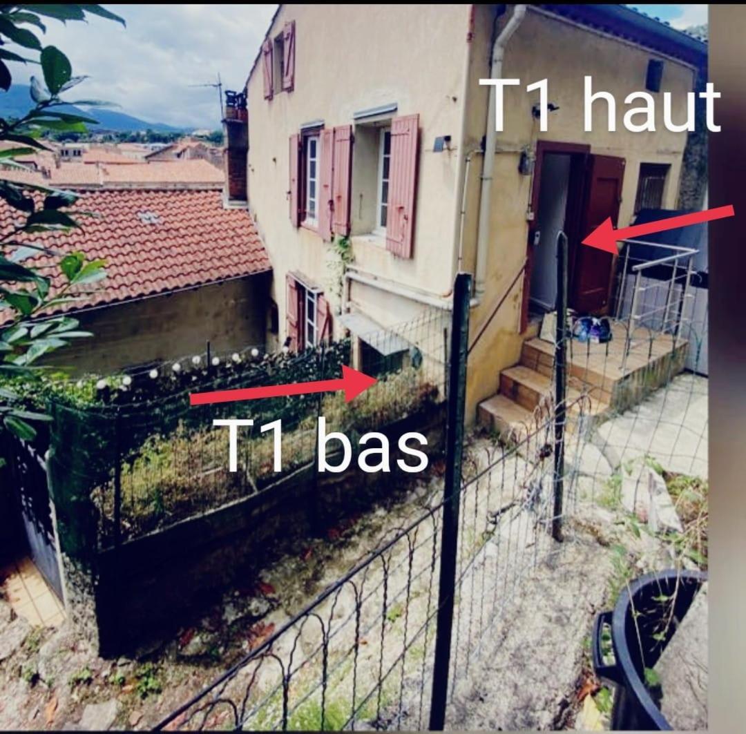 Hebergements Entiers Two Homes T1 Bas Or T1 Haut -Aux Terrasses Du Pech Фуа Экстерьер фото